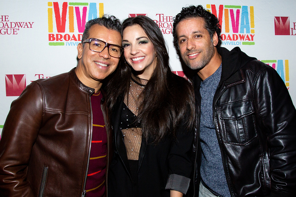 Sergio Trujillo, Ana Villafane and Luis Salgado Photo