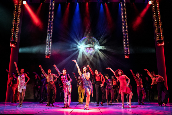 Alex Hairston (Disco Donna) and the Company of SUMMER Photo