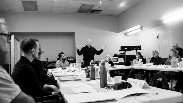 Photo Flash: In Rehearsal with Signature's THE YOUNG MAN FROM ATLANTA, Extended Through 12/15 Image