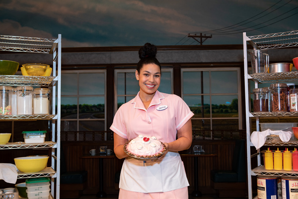 Photo Coverage: WAITRESS Leading Ladies Look Pretty in Pink for Breast Cancer Awareness Month Image