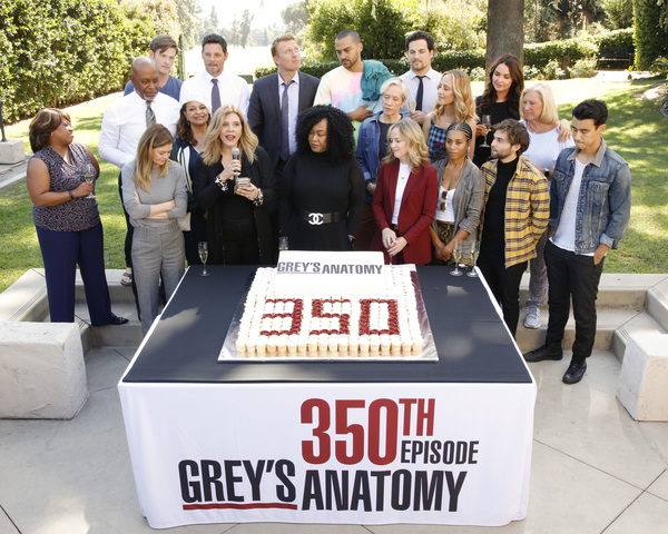 Photo Flash: ABC's GREY'S ANATOMY Celebrates 350 Episodes 