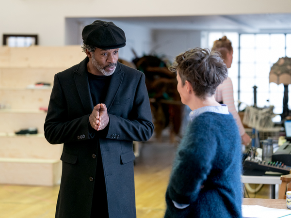 Photo Flash: Inside Rehearsal For THE LION, THE WITCH, AND THE WARDROBE at the Bridge Theatre 