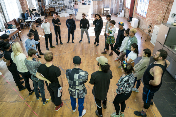 Photo Flash: Inside Rehearsal For THE LION, THE WITCH, AND THE WARDROBE at the Bridge Theatre Image