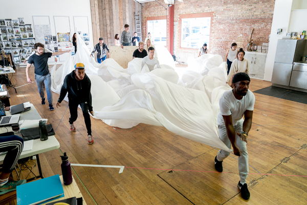 Photo Flash: Inside Rehearsal For THE LION, THE WITCH, AND THE WARDROBE at the Bridge Theatre Image