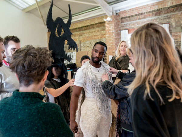Photo Flash: Inside Rehearsal For THE LION, THE WITCH, AND THE WARDROBE at the Bridge Theatre Image