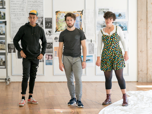 Photo Flash: Inside Rehearsal For THE LION, THE WITCH, AND THE WARDROBE at the Bridge Theatre 