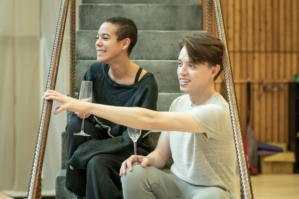 Photo Flash: Inside Rehearsal For MY BRILLIANT FRIEND at the National Theatre 