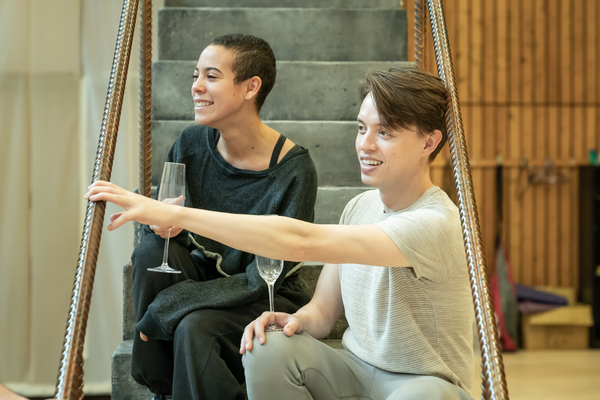 Photo Flash: Inside Rehearsal For MY BRILLIANT FRIEND at the National Theatre Image