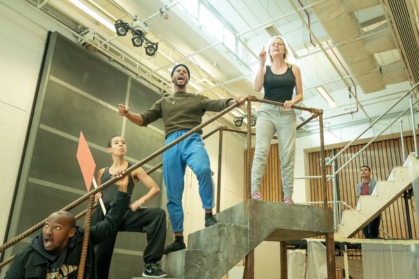 Photo Flash: Inside Rehearsal For MY BRILLIANT FRIEND at the National Theatre Image