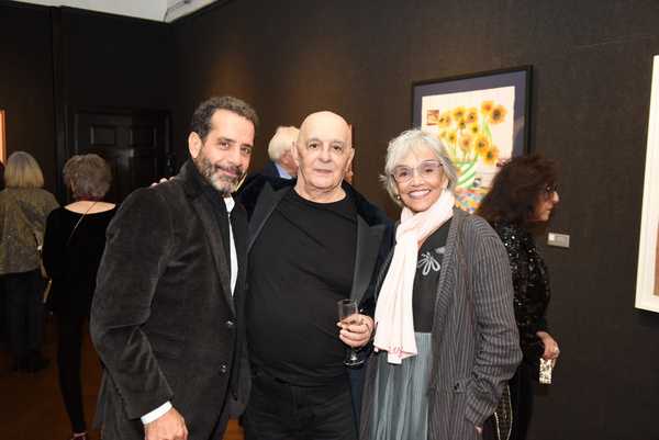 Tony Shalhoub, Joseph Feury, and Brook Adams at Feury''s Fioretti: Through the Window Photo