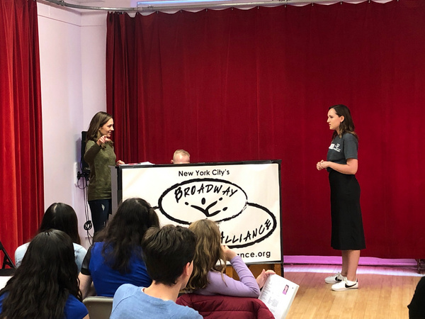 Photo Flash: Laura Osnes Teaches at One Day Master Class With Broadway Artists Alliance 