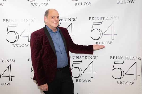 John Minnock backstage at Feinstein''s/54 Below on September 20, 2019    Photo by Les Photo