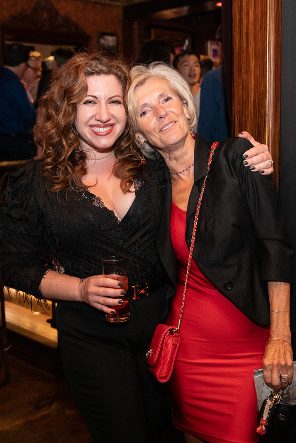 Publicist Lydia Liebman with Hot House Publisher Gwen Kelley at Feinstein''s/54 Below Photo