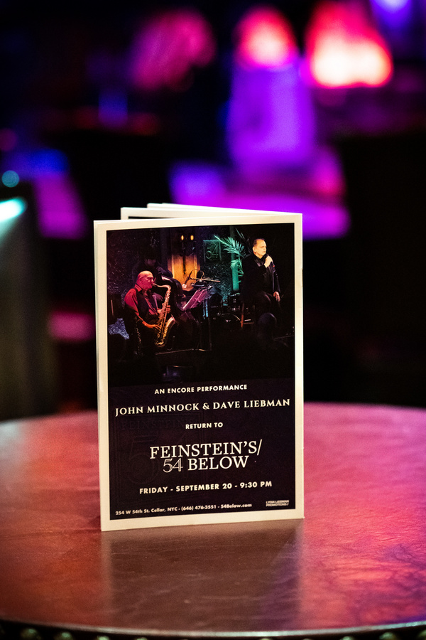 Photo Flash: John Minnock And Dave Liebman Return To Feinstein's/54 Below Image