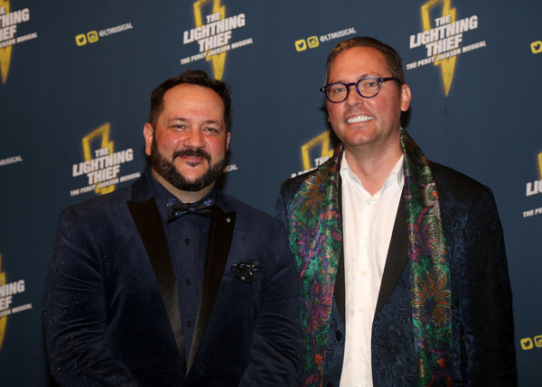 NEW YORK, NY - OCTOBER 16: Producers Carl White and Gregory Rae pose at the opening n Photo