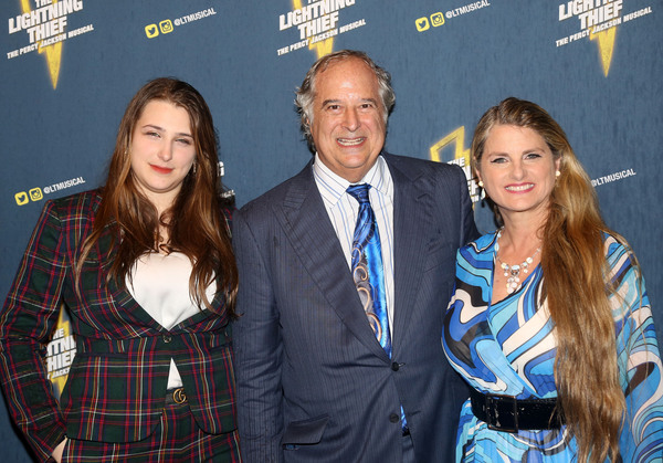 NEW YORK, NY - OCTOBER 16: (L-R) Leah Lane, Stewart F. Lane and Bonnie Comley pose at Photo