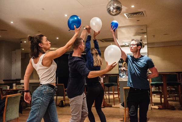 Photo Flash: In Rehearsal with Chiswick Playhouse's I LOVE YOU, YOU'RE PERFECT, NOW CHANGE Image