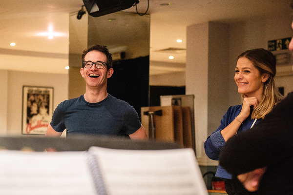 Photo Flash: In Rehearsal with Chiswick Playhouse's I LOVE YOU, YOU'RE PERFECT, NOW CHANGE Image