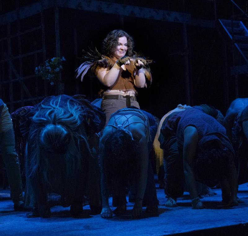 Review: Peace, Love, and the Sun Shines in Theatre UAB's HAIR: THE AMERICAN TRIBAL LOVE-ROCK MUSICAL at Alys Stephens Center. Image
