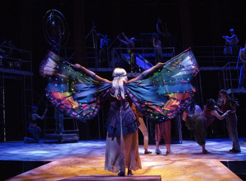 Review: Peace, Love, and the Sun Shines in Theatre UAB's HAIR: THE AMERICAN TRIBAL LOVE-ROCK MUSICAL at Alys Stephens Center. Image