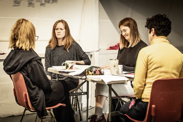 Photo Flash: Inside Rehearsal For POISONED POLLUTED at the Old Red Lion Theatre Image