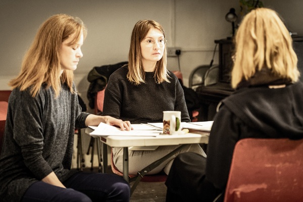 Photo Flash: Inside Rehearsal For POISONED POLLUTED at the Old Red Lion Theatre 