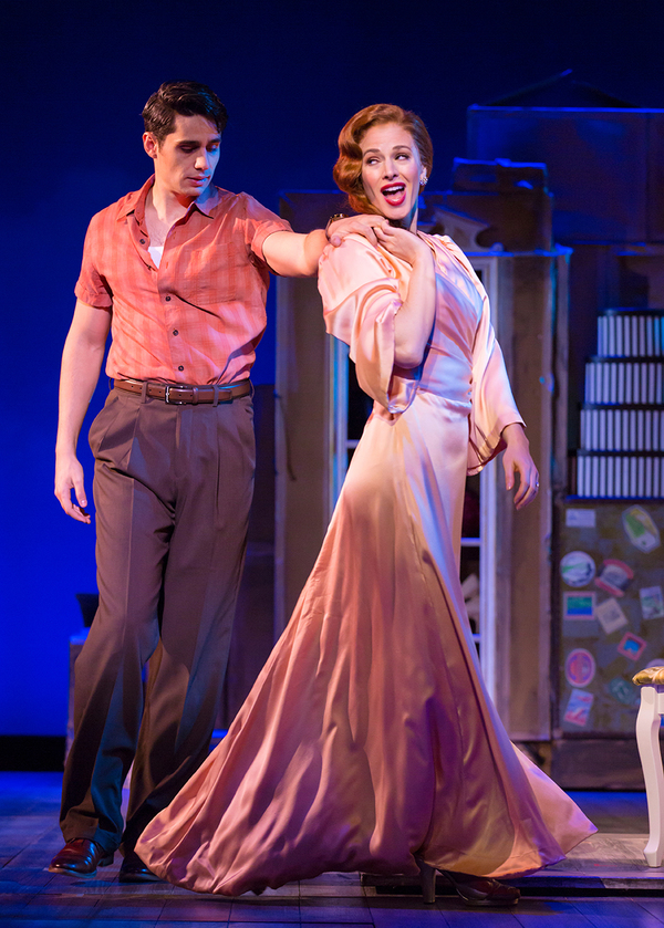 (L to R) Bobby Conte Thornton and Teal Wicks in LAST DAYS OF SUMMER at George Street  Photo