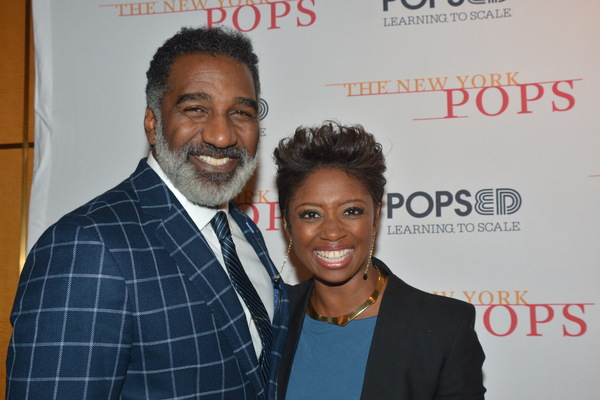 Norm Lewis and Montego Glover Photo