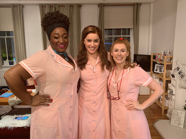 Photo Flash: WAITRESS Goes Pink To Support Breast Cancer Awareness Image
