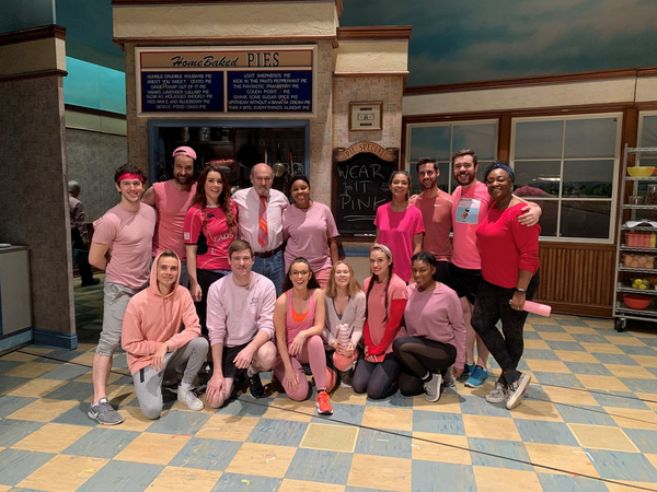 Photo Flash: WAITRESS Goes Pink To Support Breast Cancer Awareness Image