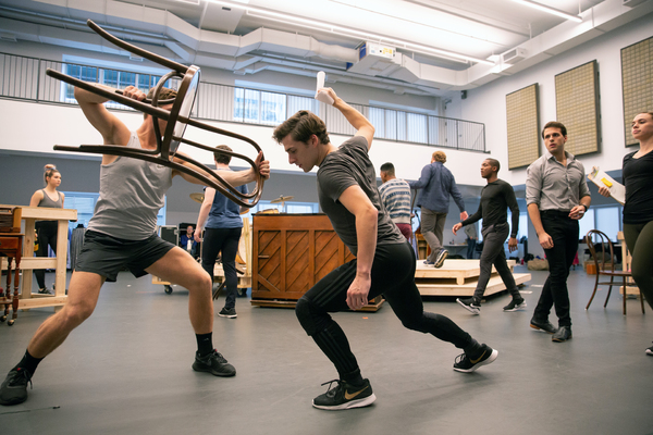 Photo Flash: In Rehearsal with the Tour Cast of BANDSTAND Image
