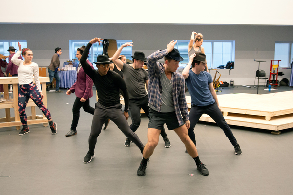 Photo Flash: In Rehearsal with the Tour Cast of BANDSTAND Image