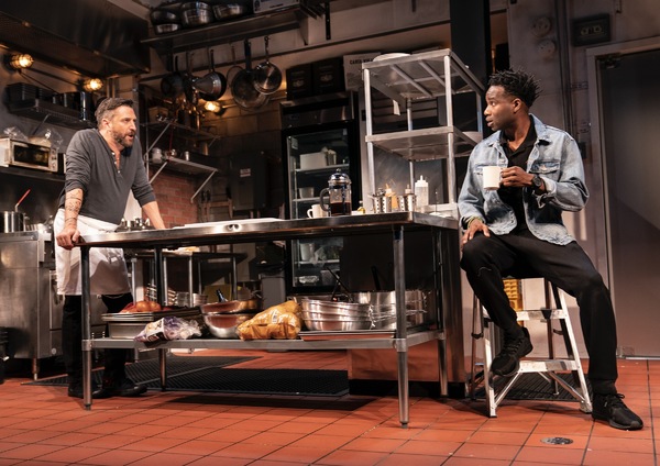 Photo Flash: First Look at Raul Esparza, Krysta Rodriguez & More in MCC's SEARED Image