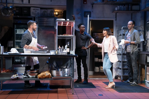 Photo Flash: First Look at Raul Esparza, Krysta Rodriguez & More in MCC's SEARED Image