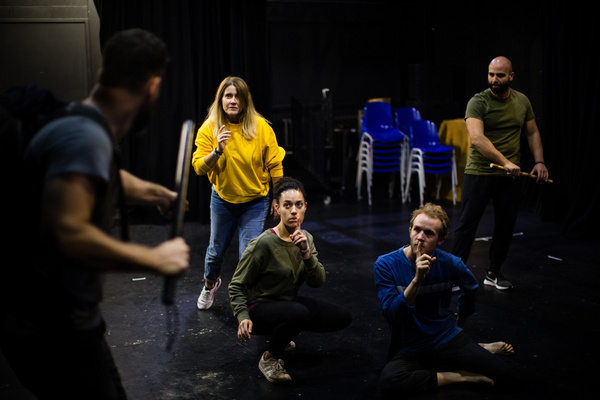 Photo Flash: In Rehearsal With The Shakespeare Project: MACBETH Image