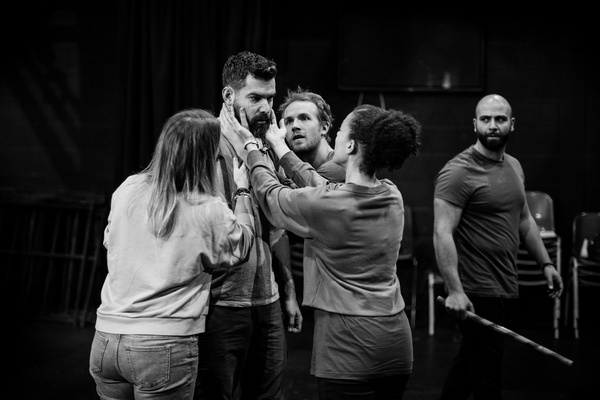 Photo Flash: In Rehearsal With The Shakespeare Project: MACBETH 