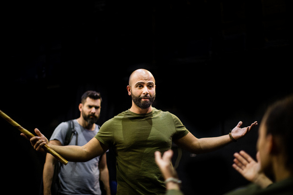 Photo Flash: In Rehearsal With The Shakespeare Project: MACBETH 