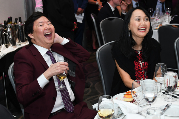 Ken Jeong and his wife Dr. Tran Ho Photo