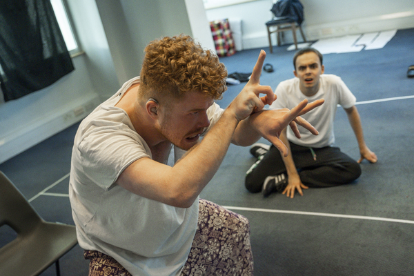 Photo Flash: Inside Rehearsal For 4.48 PSYCHOSIS at New Diorama Theatre 