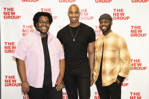 Photo Flash: Inside First Rehearsal For The New Group's ONE IN TWO Image