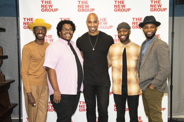 Photo Flash: Inside First Rehearsal For The New Group's ONE IN TWO Image