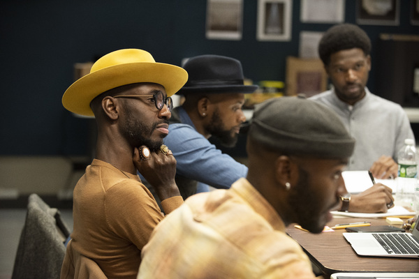 Photo Flash: Inside First Rehearsal For The New Group's ONE IN TWO 
