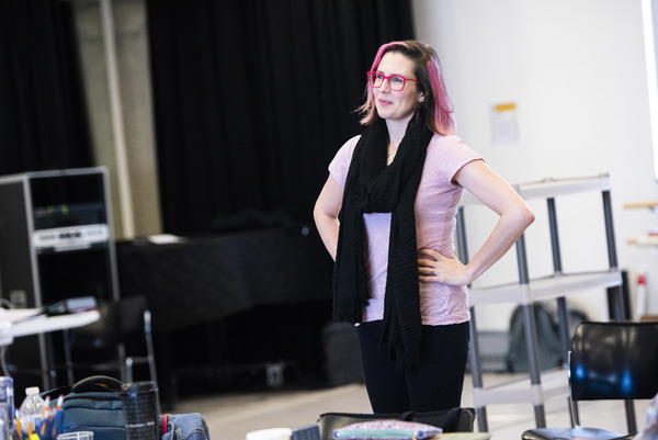 Photo Flash: In Rehearsal with THE HALF-LIFE OF MARIE CURIE 