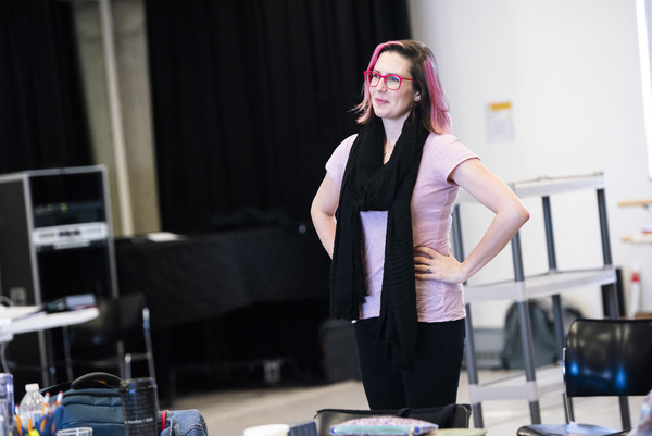 Photo Flash: In Rehearsal with THE HALF-LIFE OF MARIE CURIE Image