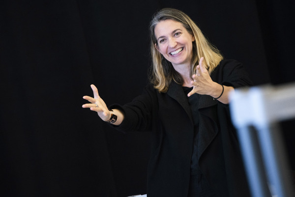 Photo Flash: In Rehearsal with THE HALF-LIFE OF MARIE CURIE Image