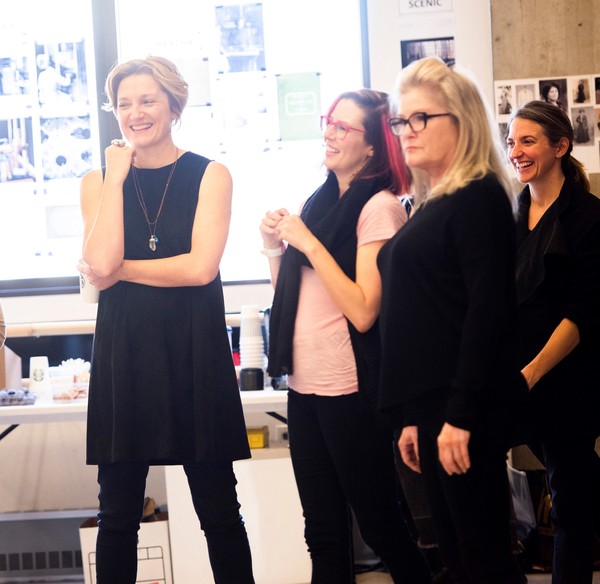 Photo Flash: In Rehearsal with THE HALF-LIFE OF MARIE CURIE Image