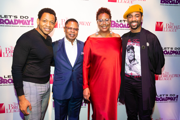 Derrick Baskin, Harriette Cole, DenÃ©e Bneton, Paul Tazewell and Lynn Nottage Photo