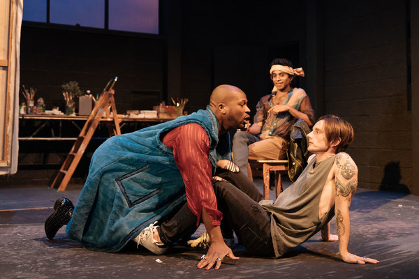 Photo Flash: First Look at BOTTICELLI IN THE FIRE at Hampstead Theatre Image