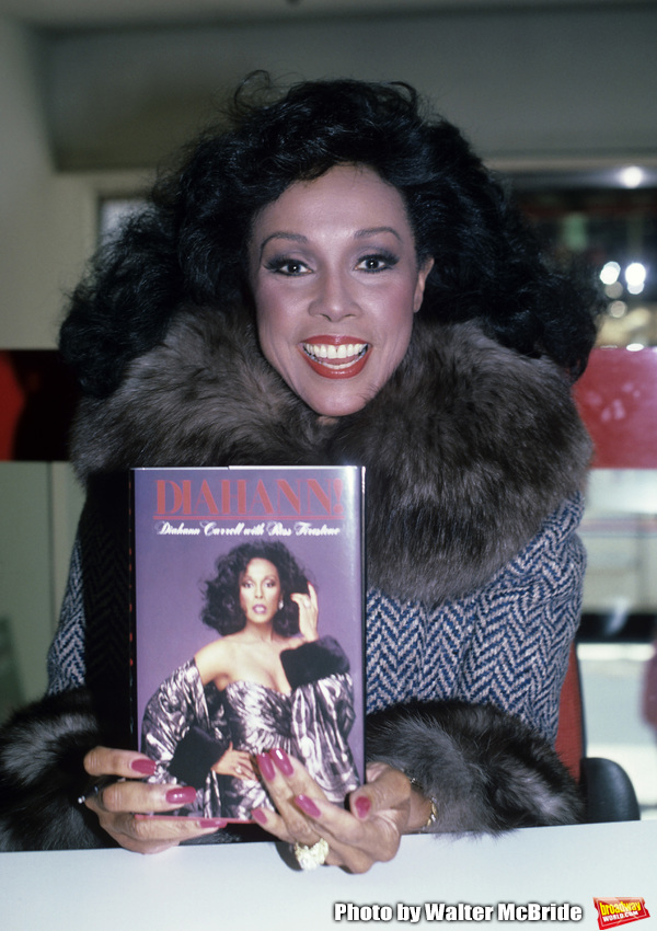 Diahann Carroll photographed at Barnes & Noble in NYC in April, 1986. Photo