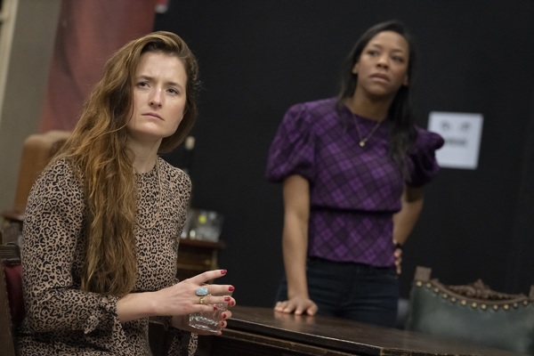 Photo Flash: In Rehearsal with A BRIGHT ROOM CALLED DAY Image
